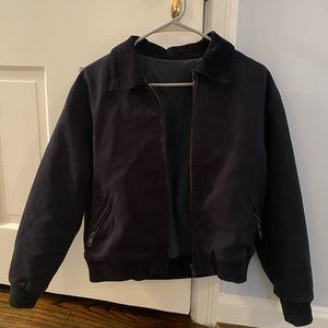 Brandy Melville Navy Blue Bomber Jacket